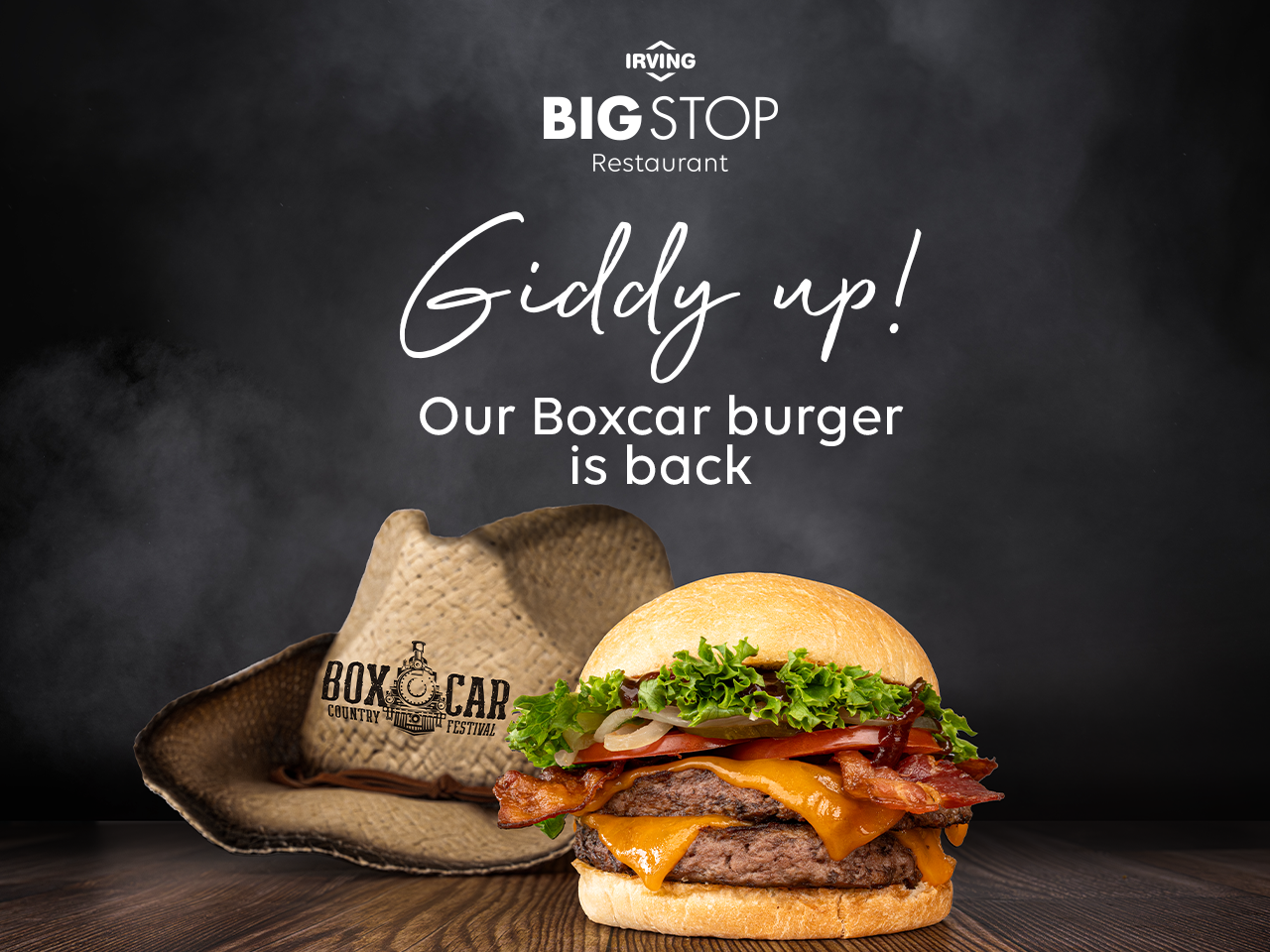 Big Stop burger