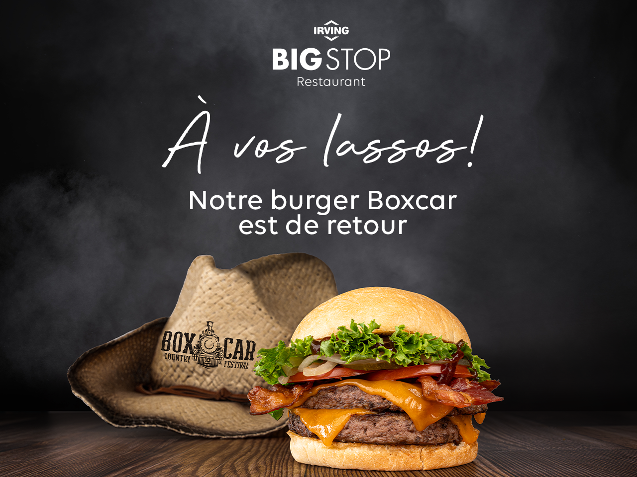 Boxcar burger tile image