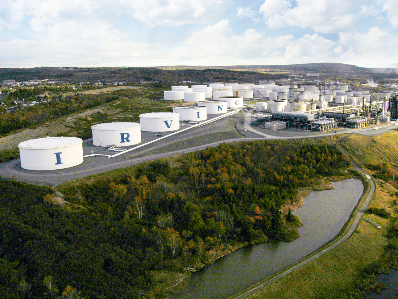 Irving Oil Refinery
