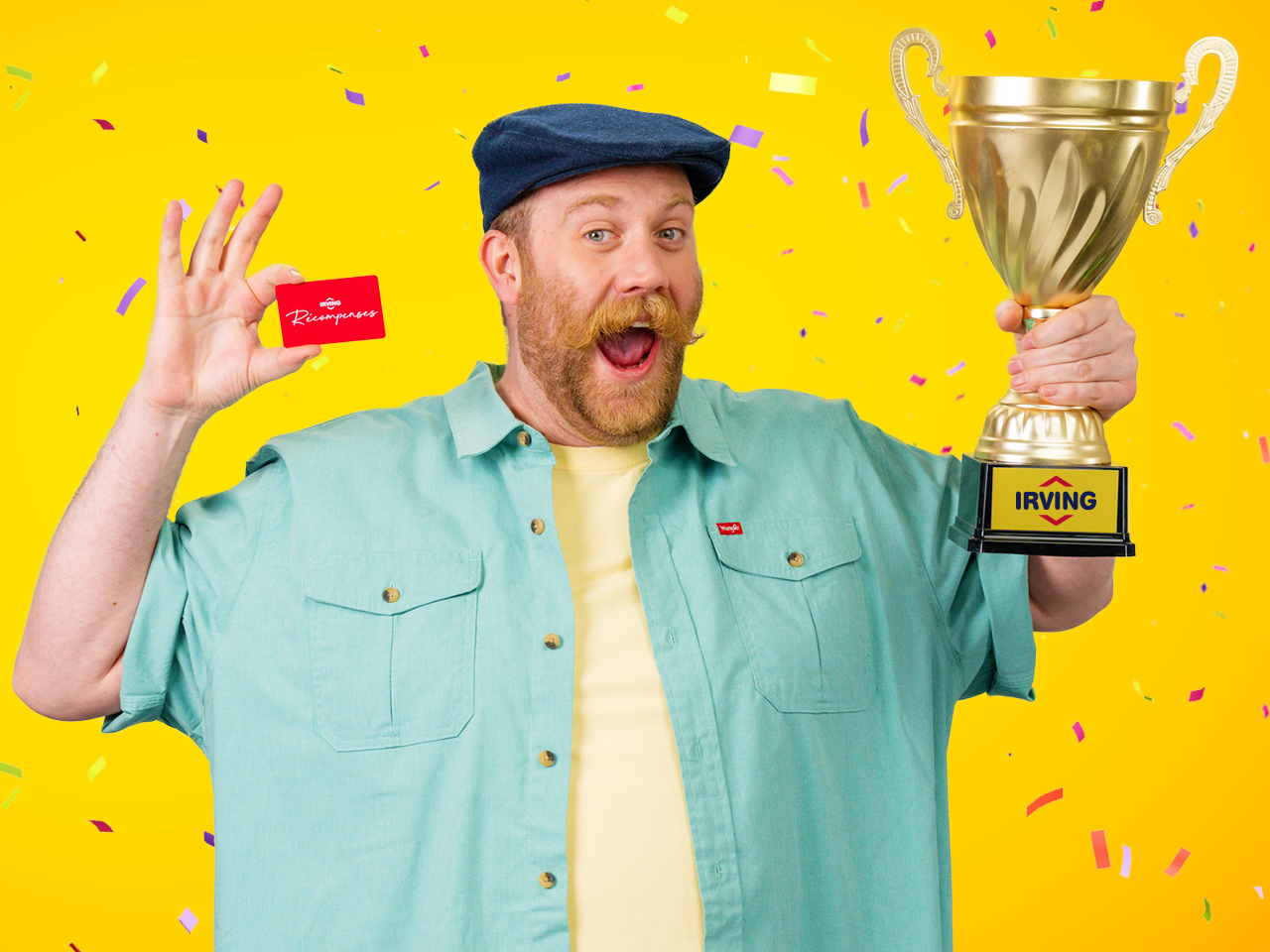 Free fuel for life winner with trophy