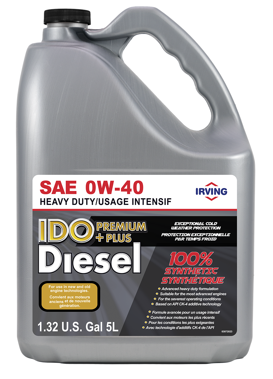 IDO Premium Plus – Huile pour moteurs diesel à usage intensif – synthétique (0W-40)